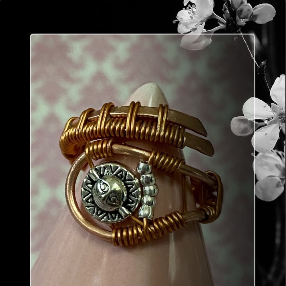 Handmade Wire weaved ring